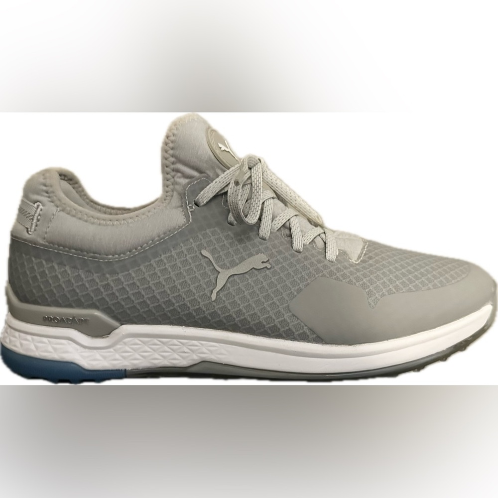 Men's Puma ProAdapt Spikeless Gray Golf Shoes